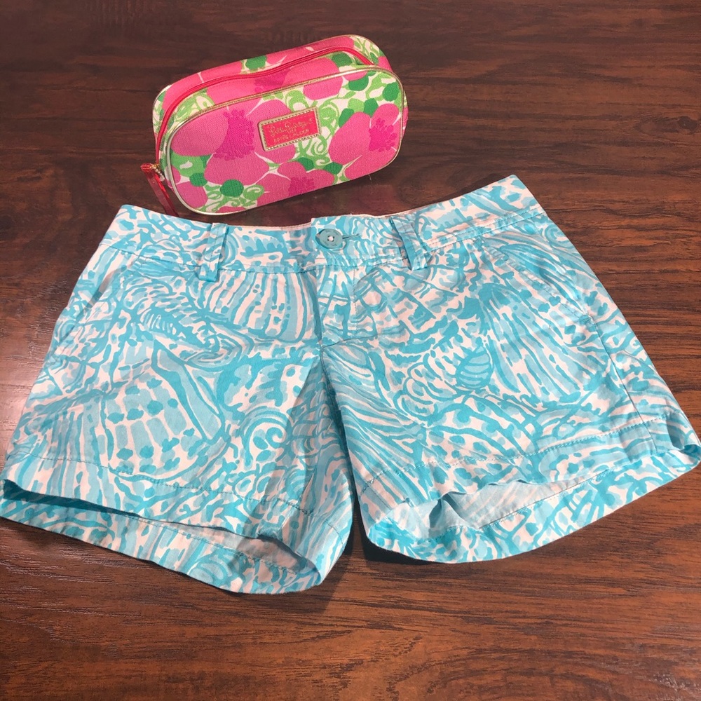 Lilly Pulitzer BUNDLE Short/Cosmetic Bag